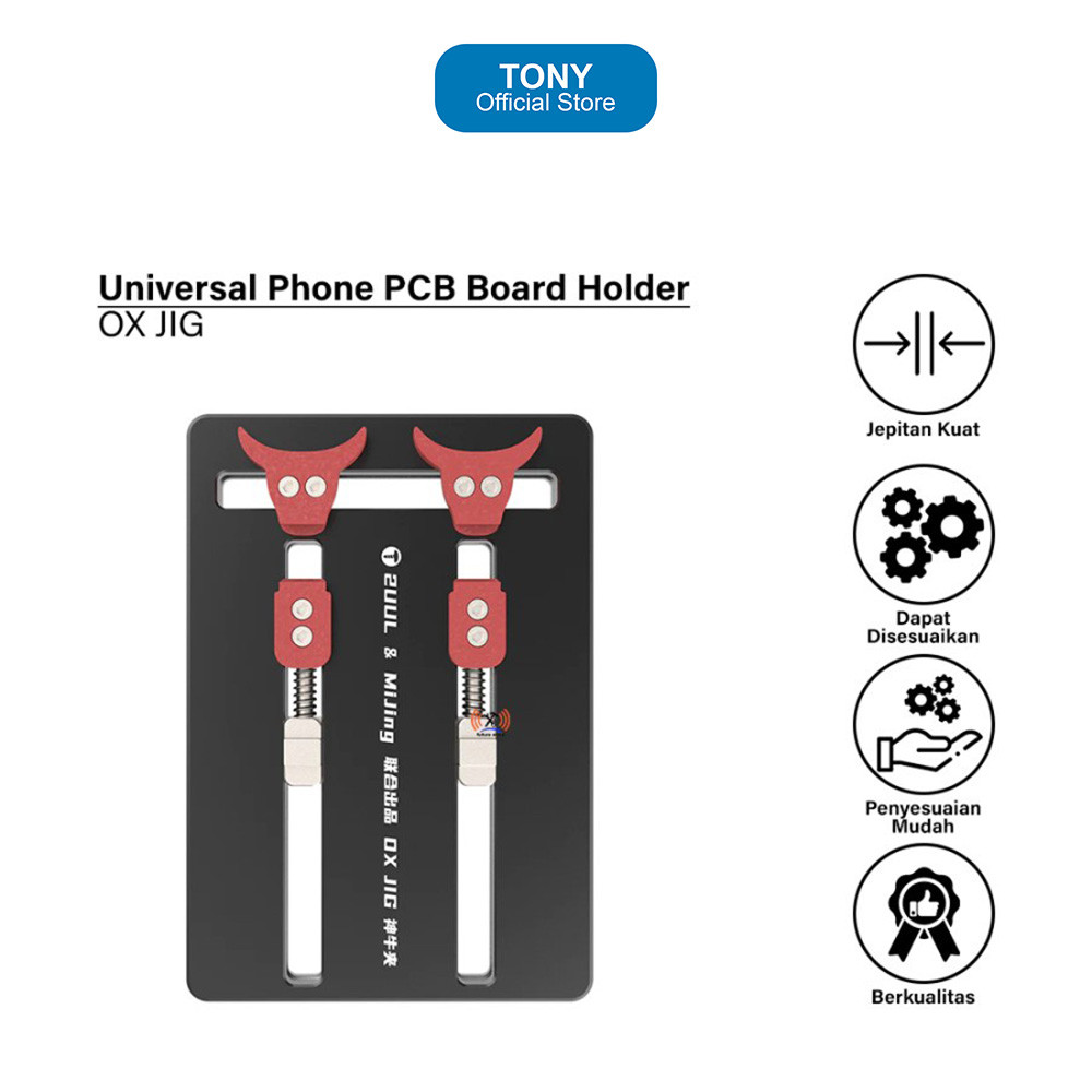 PCB Holder 2UUL BH01 - Ox Jig Universal Motherboard Fixture - 2UUL OX JIG