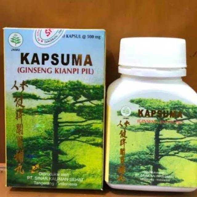KIANPI PIL GINGSENG BPOM ORIGINAL Kapsuma gingseng kianpi pil