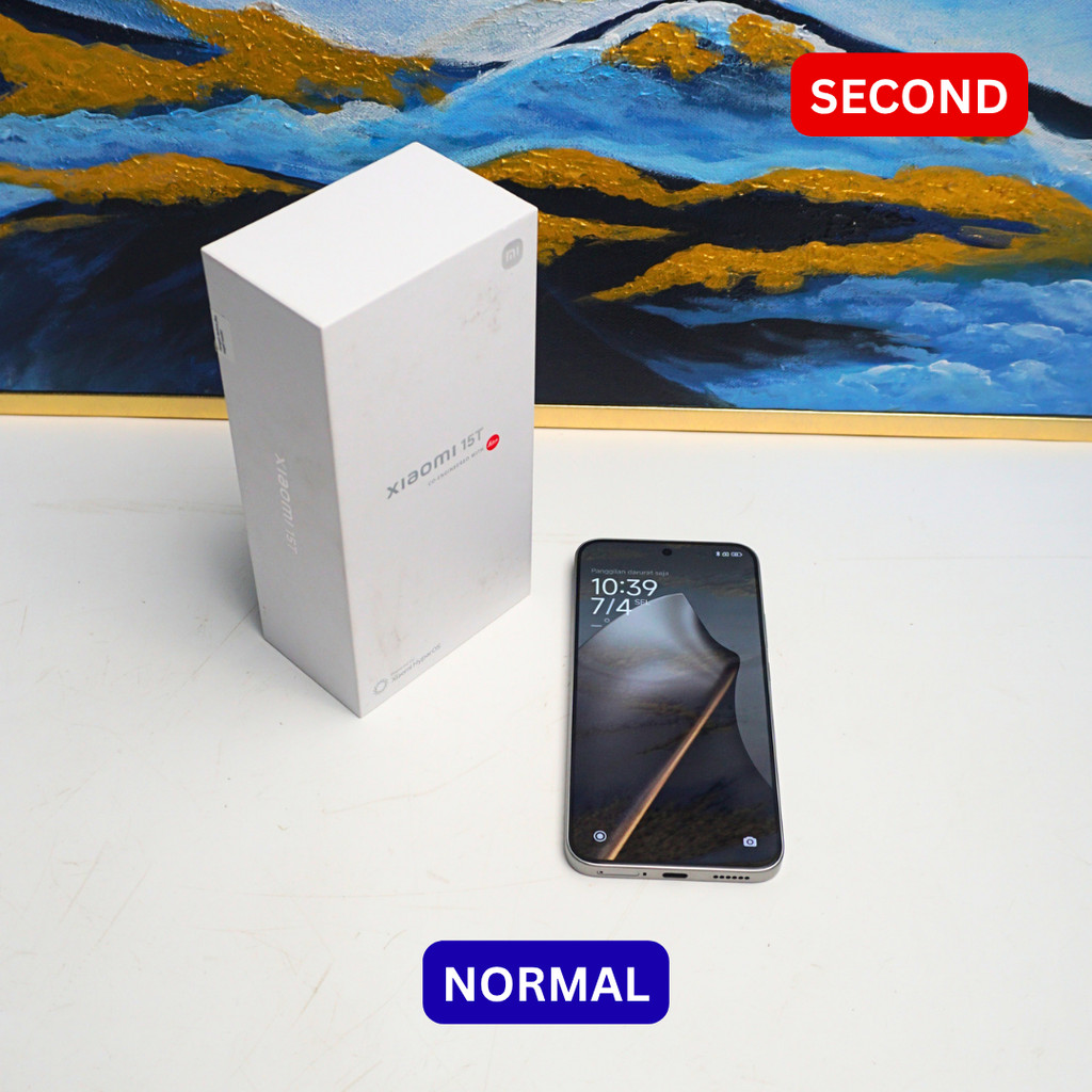 XIAOMI MI 15T GB HP SECOND ORIGINAL SINAR MUTIARA CELL
