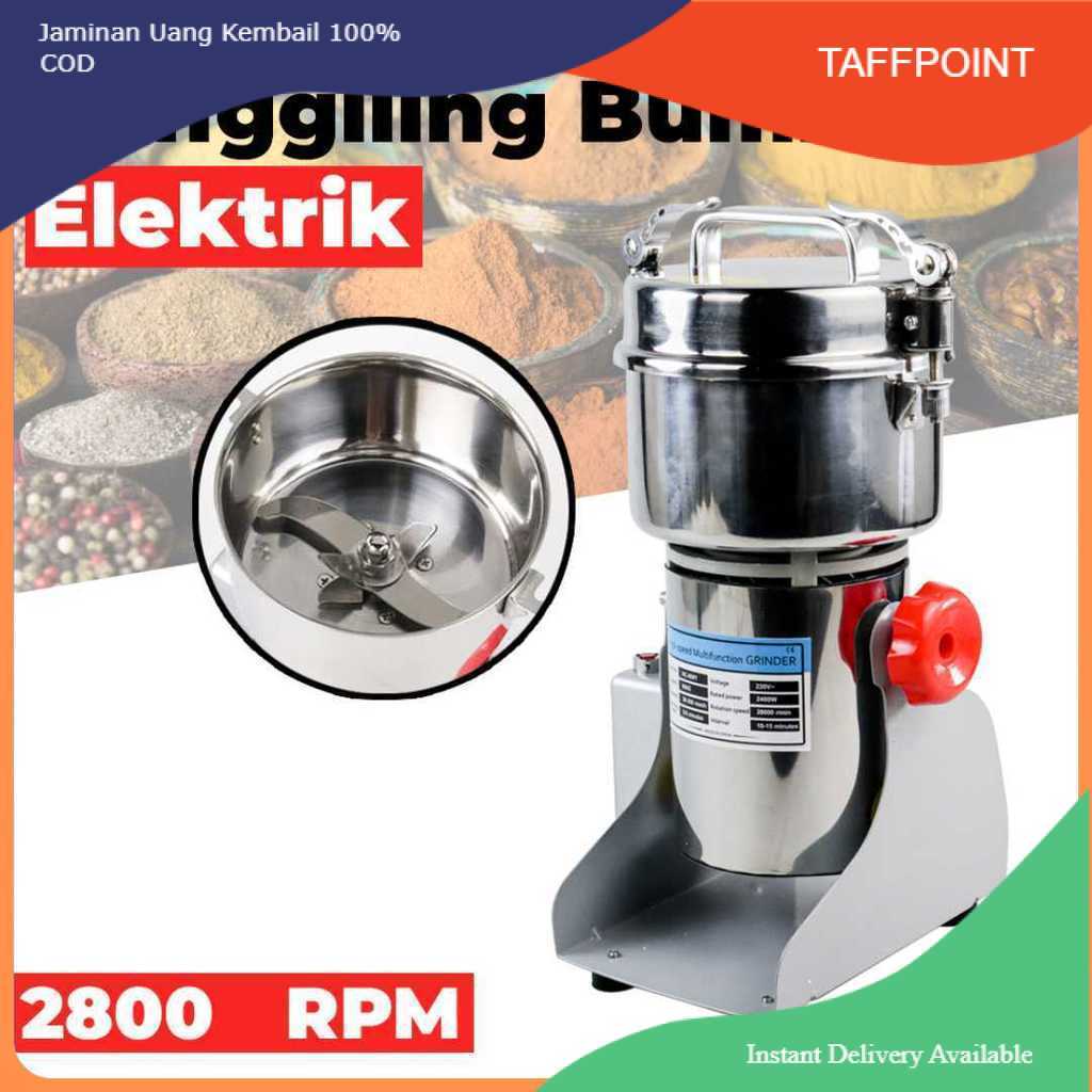 JING GONG Penggiling Bumbu Kering Elektrik Spices Grinder 800g 2400W - HC-800Y