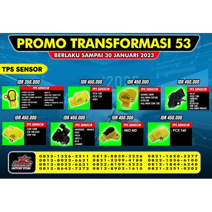 TPS SENSOR PRESISI BRT - FU FI/GSX/AEROX