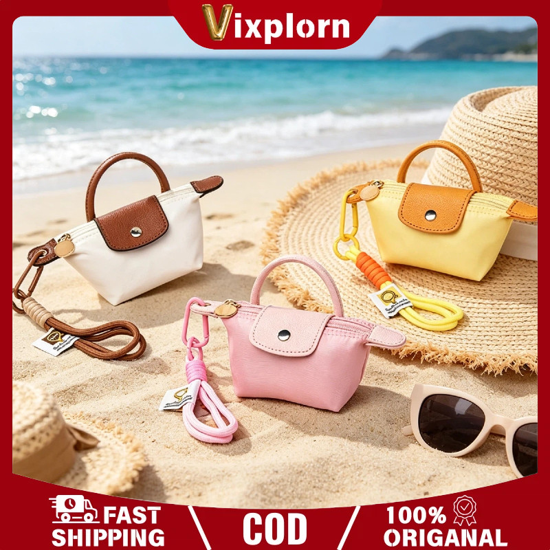 Vixplorn Dompet Mini Dopamin Portabel Dompet Koin Wanita Exquisite Zero Serbaguna Untuk Lipstik Earp