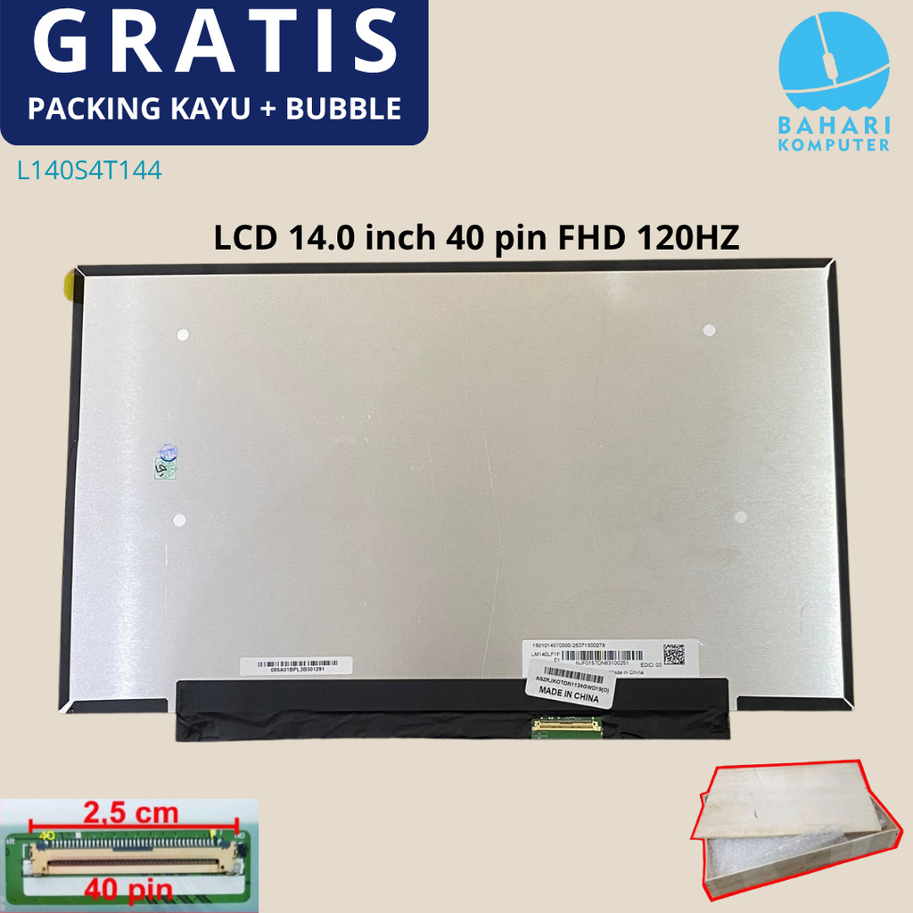 LED LCD ASUS ROG Zephyrus G14 GA401I GA401IV 14 INCH FULL HD IPS