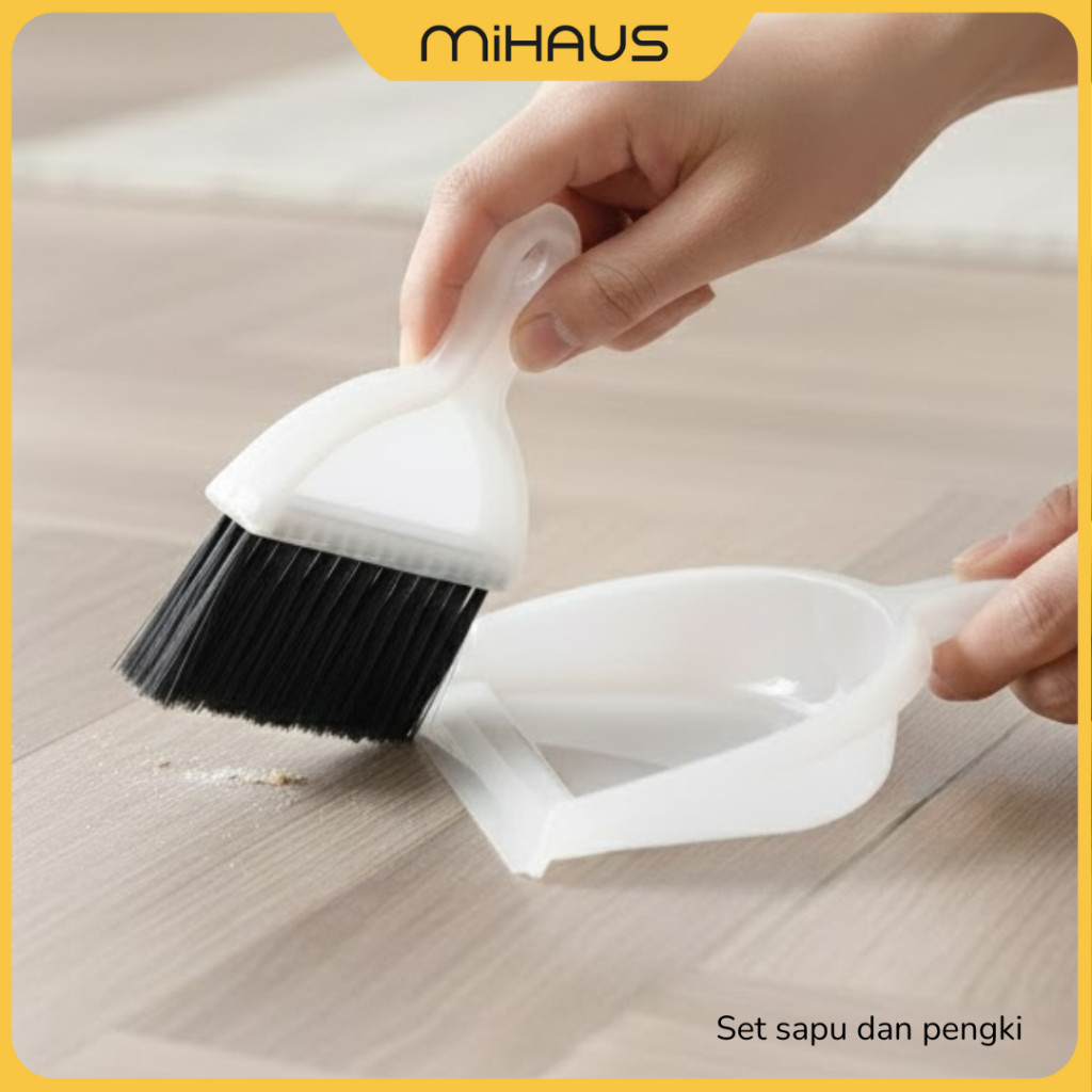 MUST HAVE SWITZERLAND LSKS Set sapu warna putih, transparan 21CM LA1599
