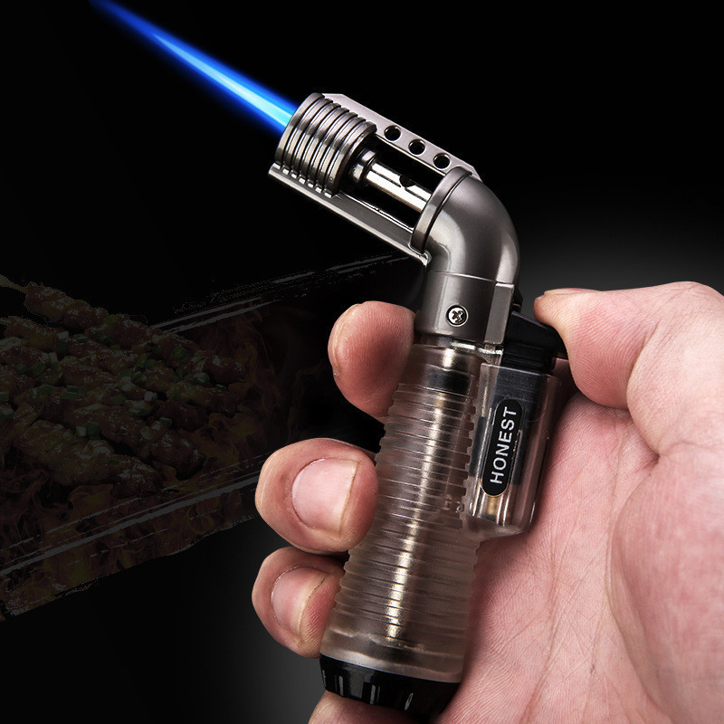Vapa Zipp , , ,Lighter Korek Api Gas Unik Portable Pipe Transparent Mini Welding Gun