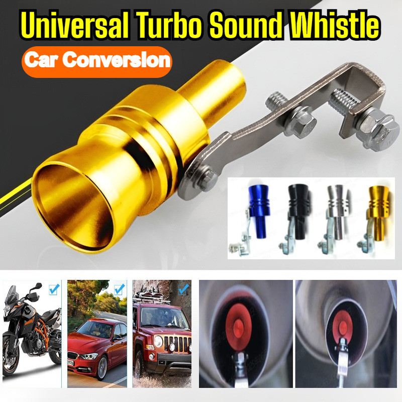 [Suara Turbo Nyaring&Realistis]Peluit Knalpot untuk Mobil dan Motor/Peluit Turbo Modifikasi untuk Mo