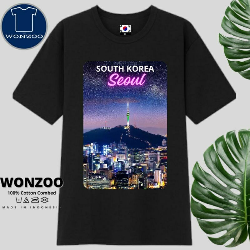 KAOS TSHIRT SOUVENIR OLEH OLEH KOREA SELATAN - SOUVENIR SOUTH KOREA PREMIUM QUALITY