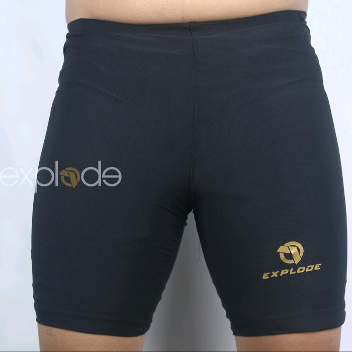 (Vida Adventure) shot pria dan wanita / shot olahraga Sport - hitam, m