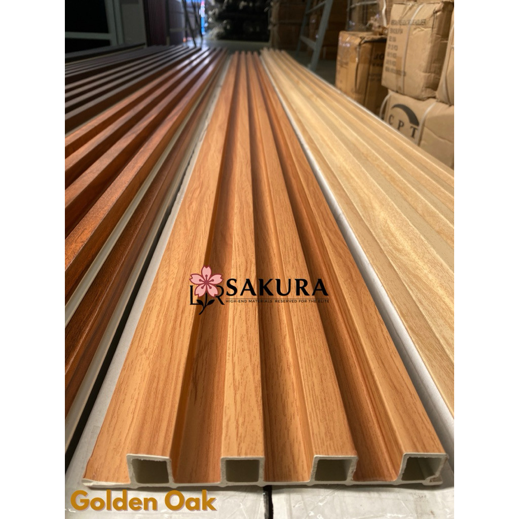 JAMIN MURAH WPC Wall Panel Sakura 12pcs/dus (Khusus Area Surabaya)(BISA LANGSUNG ORDER)