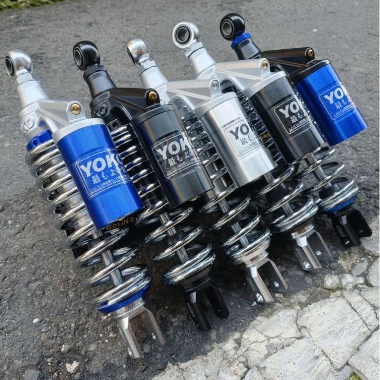 (Shock YOKO G+ Chrome Series) Shock Tabung Atas G+ Series YOKO JLT191 Gen2 Single Shock Motor Matic 
