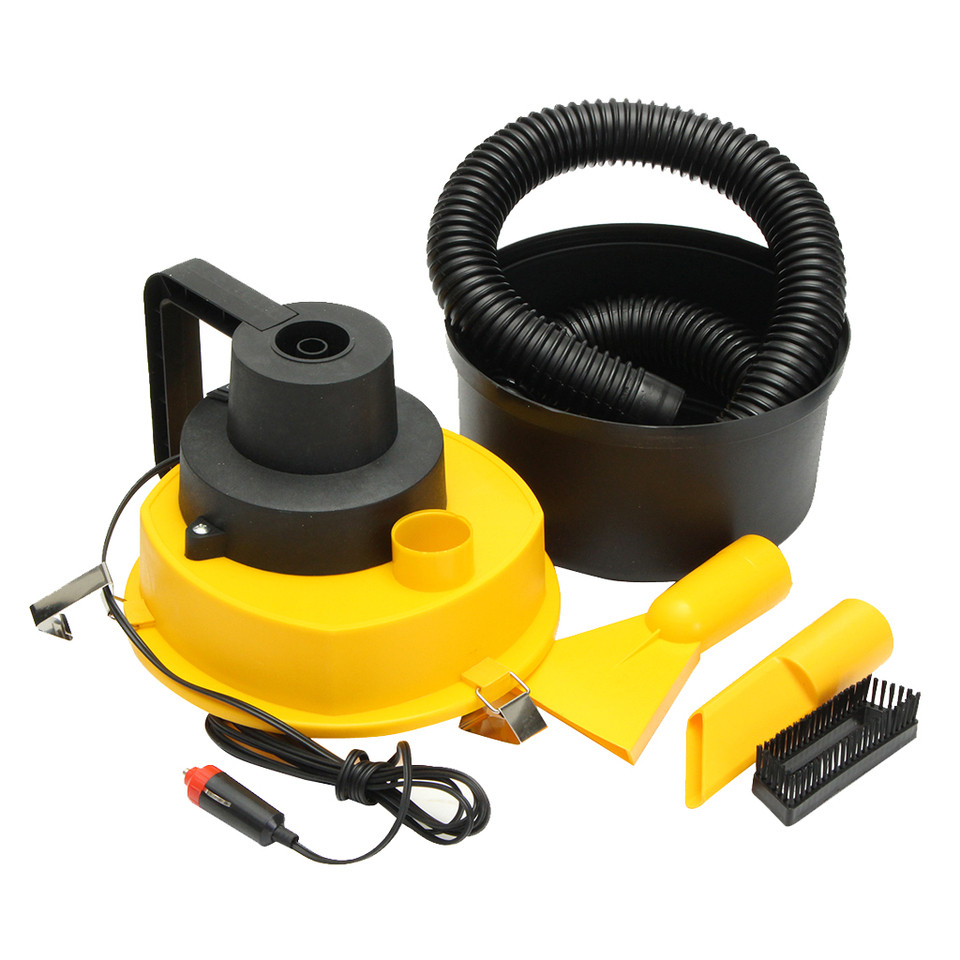 Car Vacuum Cleaner Mini Handheld Vacuum Cleaner 120W Portable Vacuum Cleaners Automobile RV Wired Va