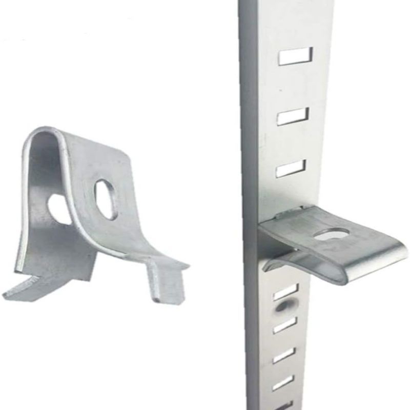 Braket Aluminium Kokoh Tiang Penyangga Ambalan 10pcs Rak besi Rak Aluminium Bracket Braket