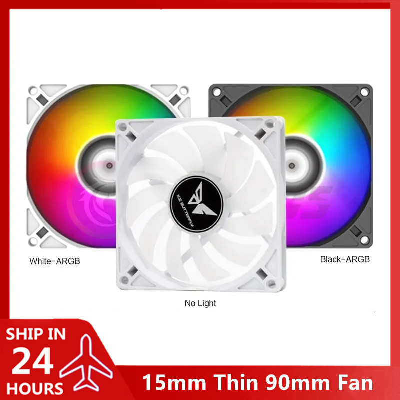 Cpu Cooler Fan 90mm 15mm Super Slim Mini ITX Case Cooling Raator 9215/9225 15/25mm Heatsink Silent 1