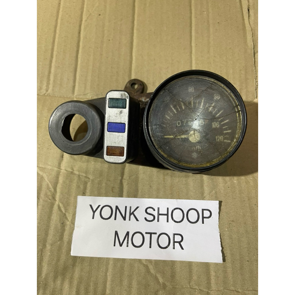 SPEEDOMETER SUZUKI TS 100 HONCO SUZUKI VINTAGE ENDURO ORIGINAL