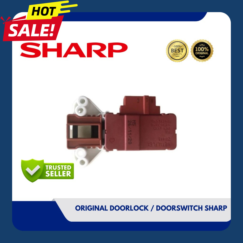 DOOR LOCK SWITCH PINTU  DOOR SWITCH SHARP ES-1080