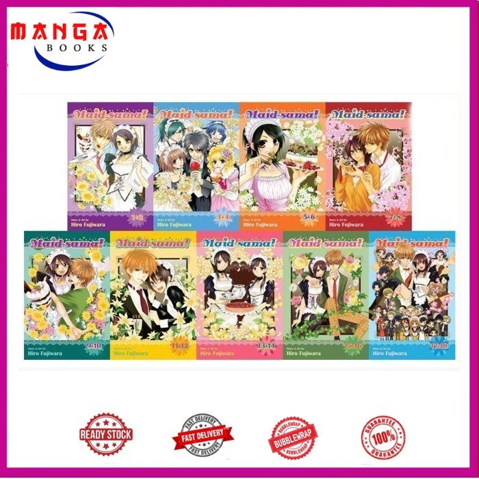 Maid-sama (2-in-1 Edition) (9 book series)