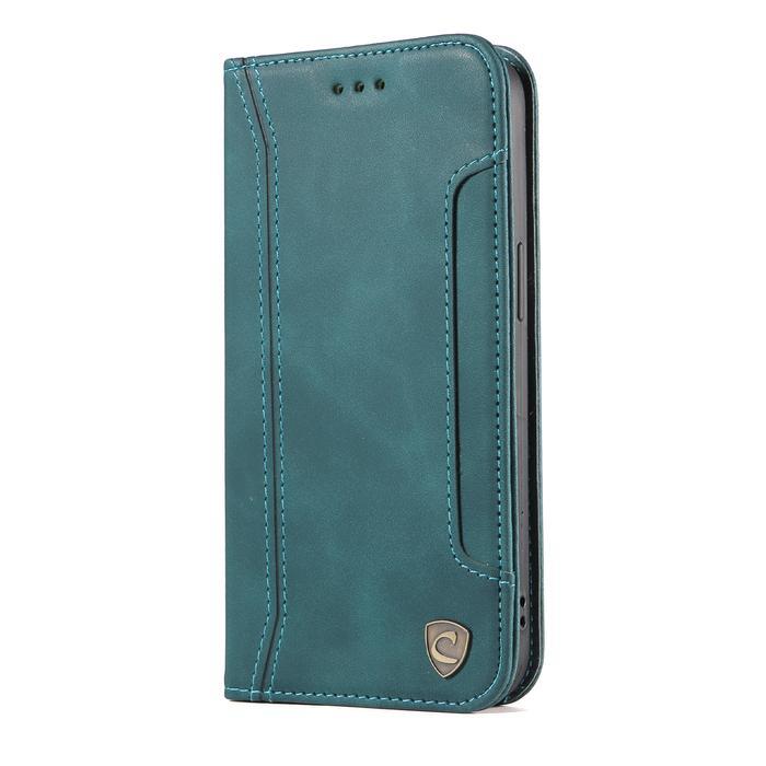 Oppo a96 Oppoa96 CASEON FLIP WALLET CARD SLOT LEATHER CASE C0016 - Black