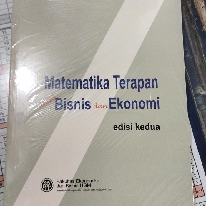 Buku matematika terafan dan bisnis ekonomi dumairy
