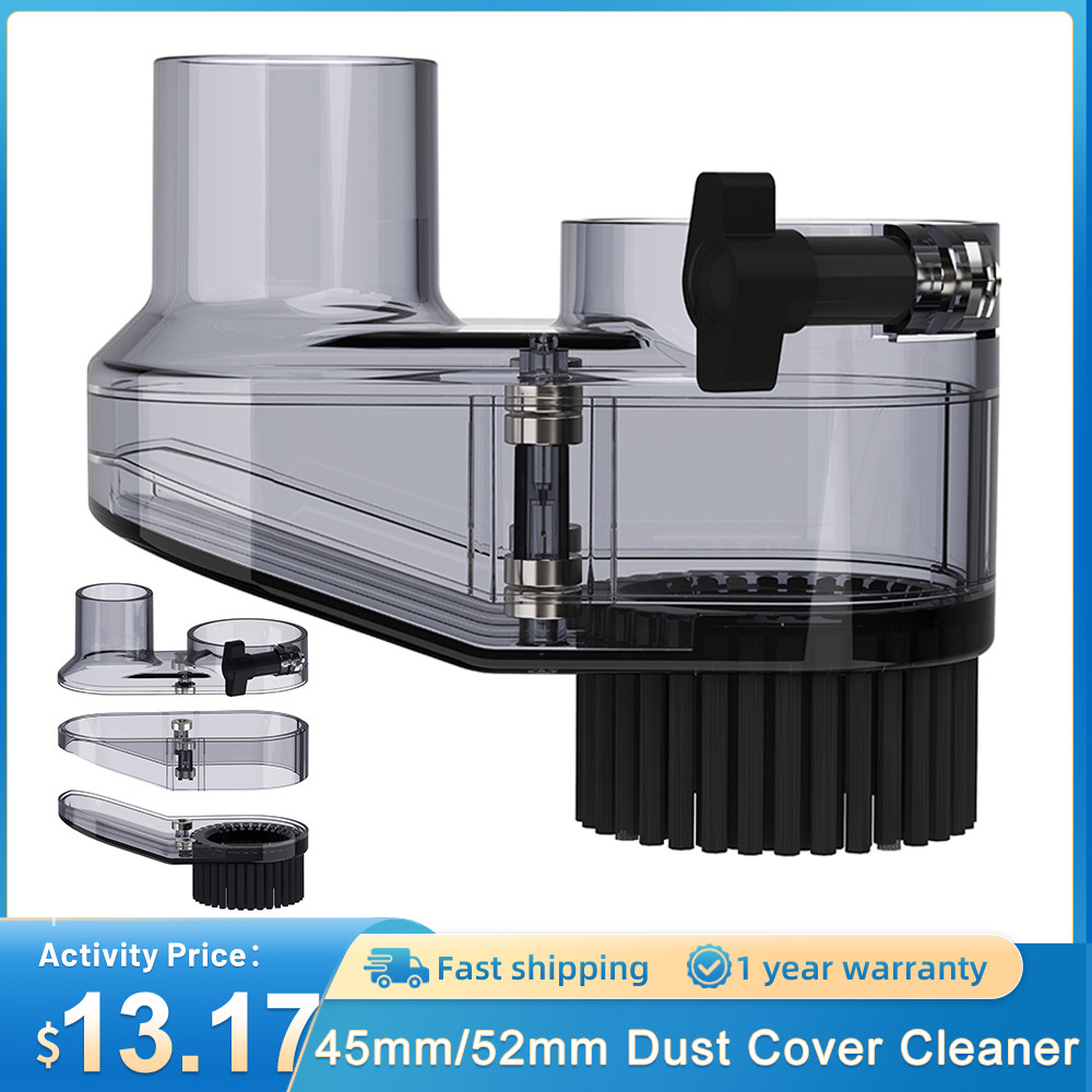 CNC Dust Cover Cleaner 45mm/52mm Dust Brush Cover for 3018 Series CNC Router/CNC Machines Spindle Mo