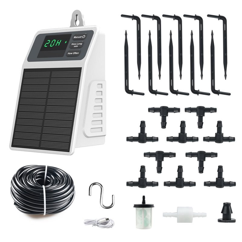 FYBL-DIY For Garden Watering System Solar Irrigation System For Garden Balcony Automatic Drip Irriga