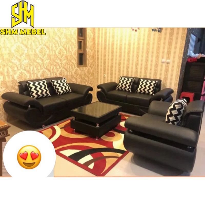 Sofa leter U type 221/Sofa bahan Oscar/kulit