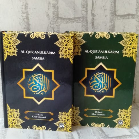 TERLARIS Alquran Khot Usmani 15 Baris Tanggung / Al Quran A5