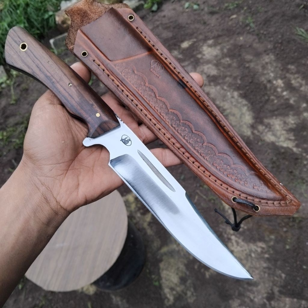 pisau BUSHCRAFT multiguna mirror fulltank terbaik