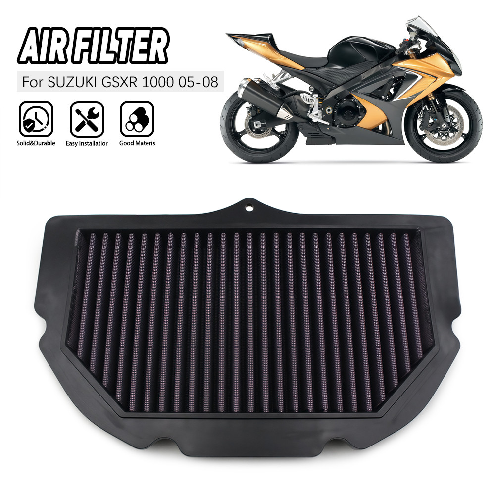 Motorcycle Air Filter For SUZUKI GSXR GSXR 1000 GSXR1000 GSXR1000 2005 2006 2007 2008