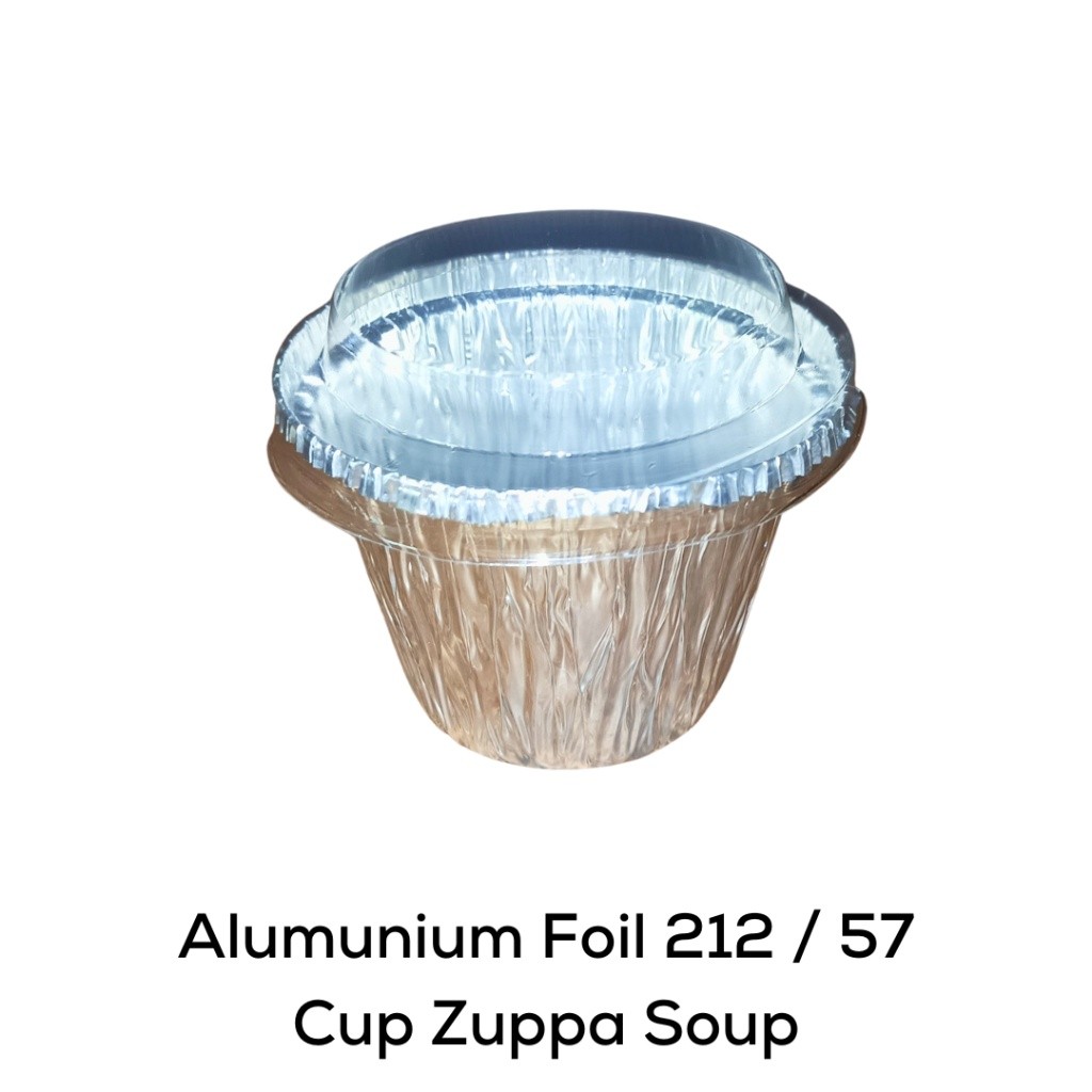 Alumunium Foil RX 212 / 57 / Alumunium Foil cup RX-212 - 57 Zuppa Soup