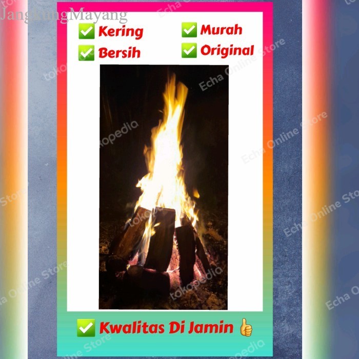 kayu bakar api unggun murah A