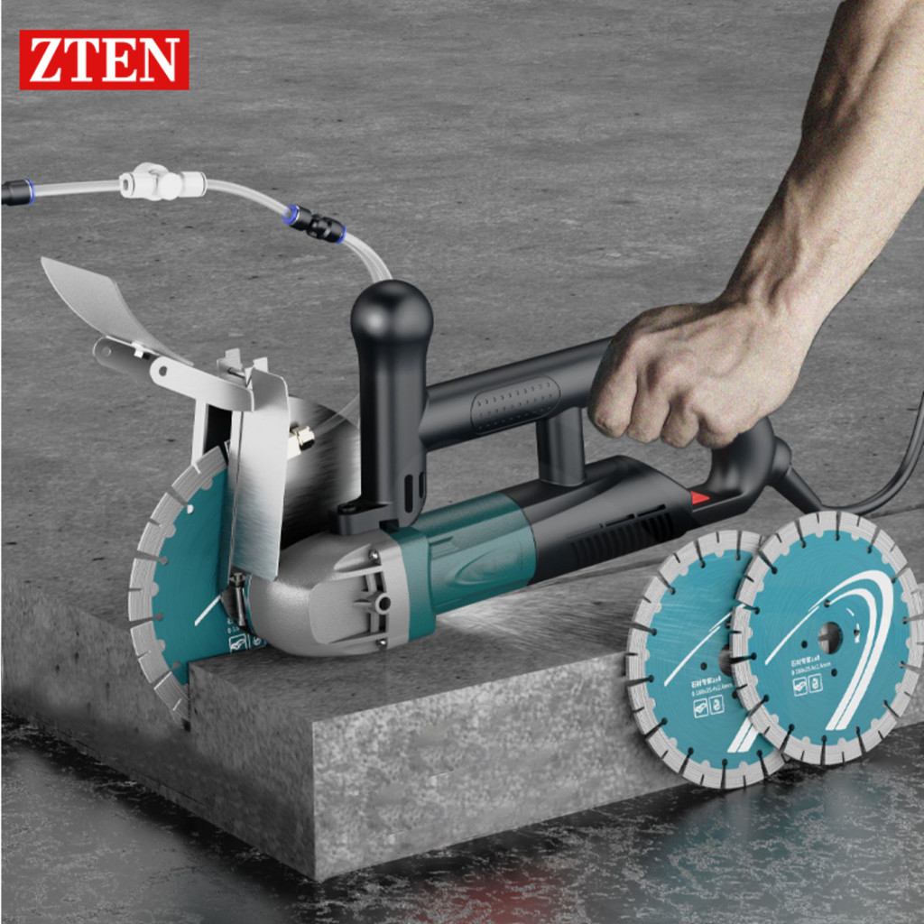 Cordless Circular Saw 3900w 7500rpm Brushless Saw 45° Cut Adjustment Circular Saw Concrete Granite M