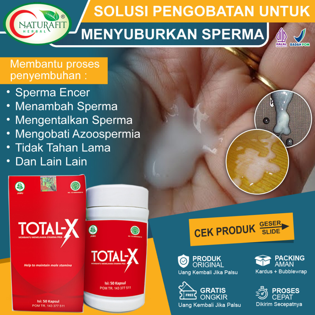 Obat Sperma Encer Paling Ampuh Pengental Sperma Supaya Air Mani Kental Banyak Penambah Sperma Pria P