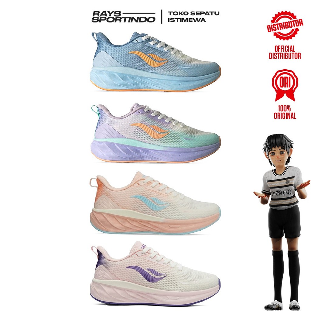 SEPATU RUNNING WANITA DESLE AVELINE