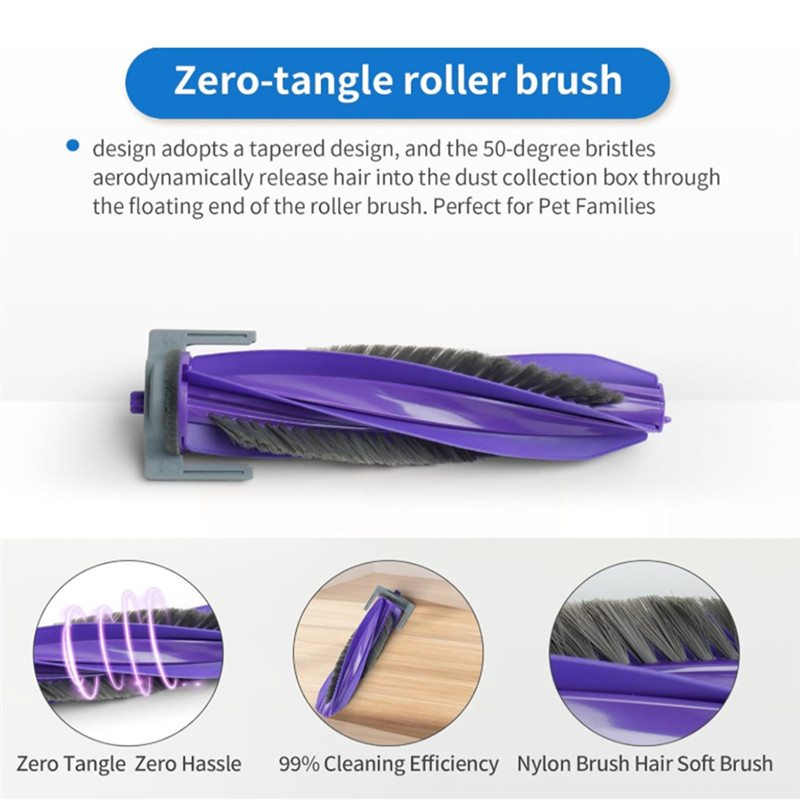 A66Z 22 Pcs For Narwal Freo Z Ultra Robot Vacuum Cleaner Roller Side Brush HEPA Filter Mop Pad Dust 