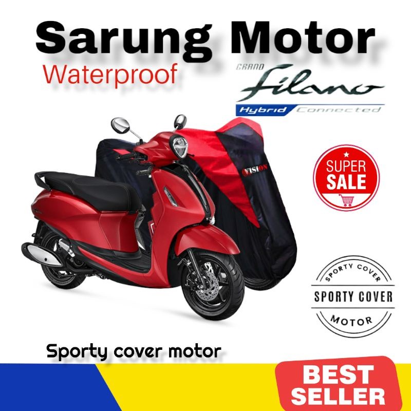Cover Motor Grand Filano Sarung Motor Grand Filano Selimut Motor Tutup Motor Grand Filano Mantel Mot