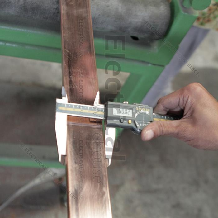 RAIL COPPER RC BUSBAR IMPOR 10x50mm (PLAT TEMBAGA 10x50 10 x 50 mm) 4m