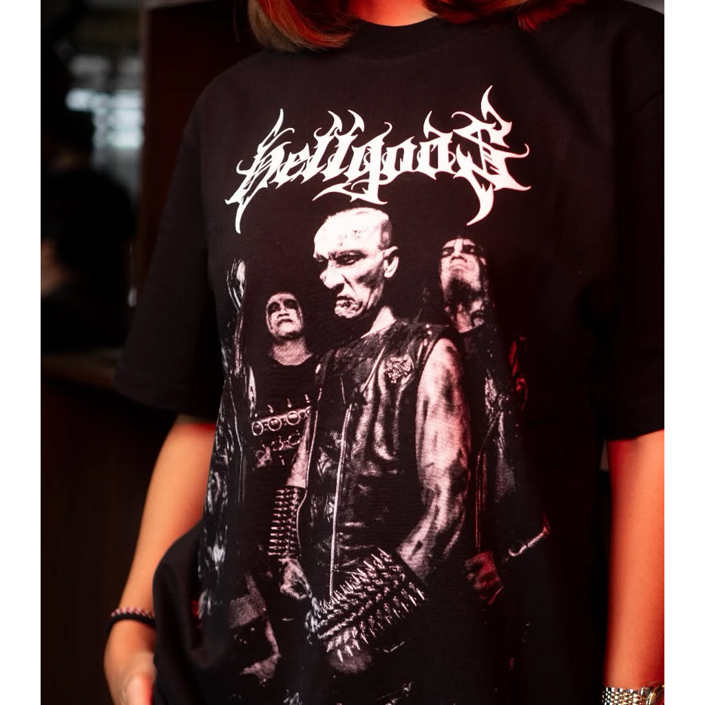 COD ORIGINAL T SHIRT HELLGODS RILIS BY HELLPRINT
