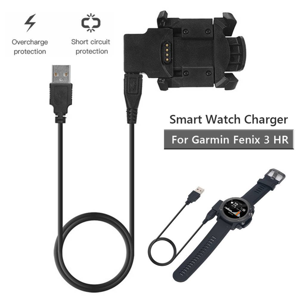 For Garmin Fenix Fenix 3/Fenix 3 HR/Fenix 3 Sapphire/Quatix 3/Tactix Bravo Sport Watch Charger USB D