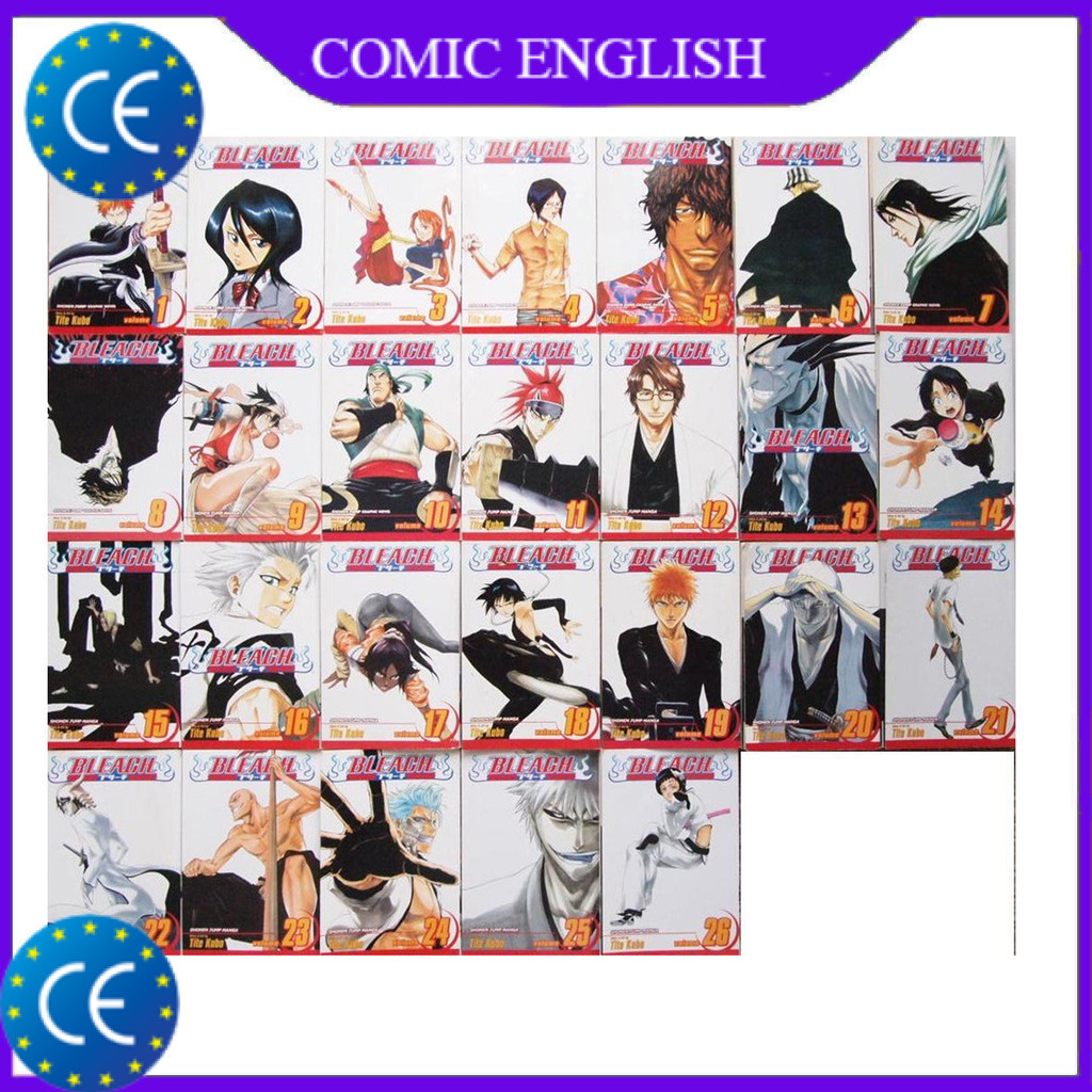 Komik Manga Bleach, 74 Books series (Engllish)