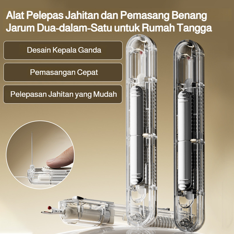 Buka Jahitan Tusuk Jarum Praktis  Alat Pembuka Jahitan Dan Penusuk Jarum 2 In 1 Pembuka Jahitan/Penu