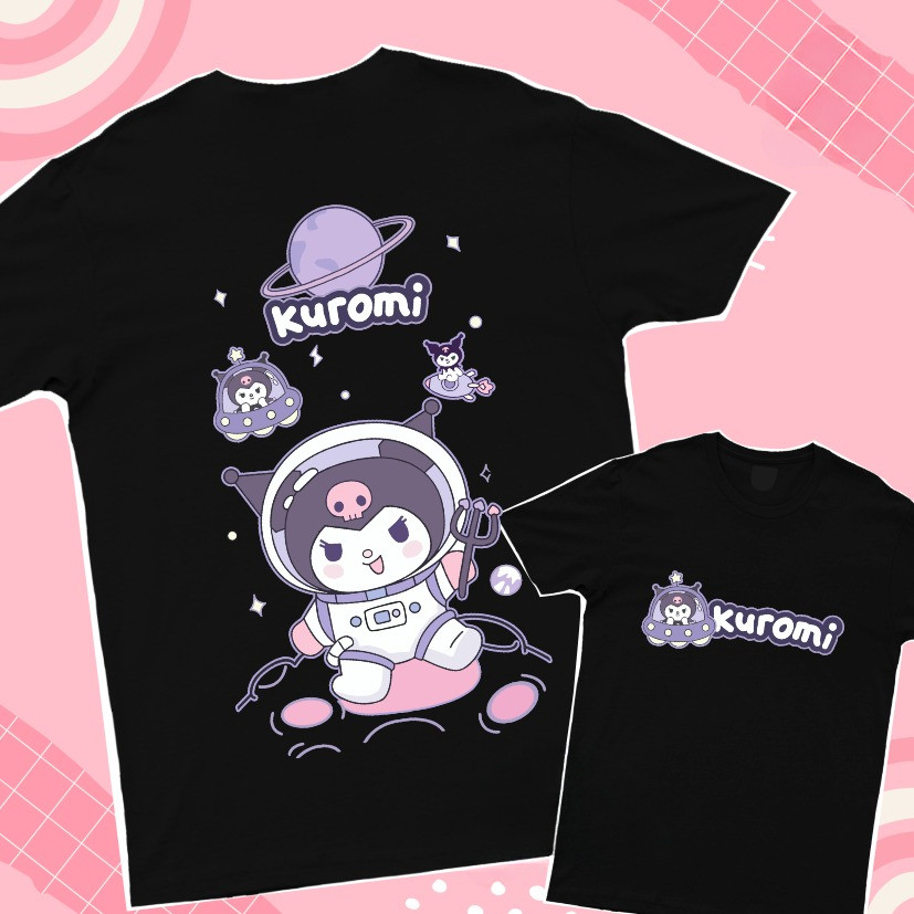 KAOS ANAK KARTUN KUROMI VIRAL | T-SHIRT KAOS DISTRO ANAK ANAK TERBARU