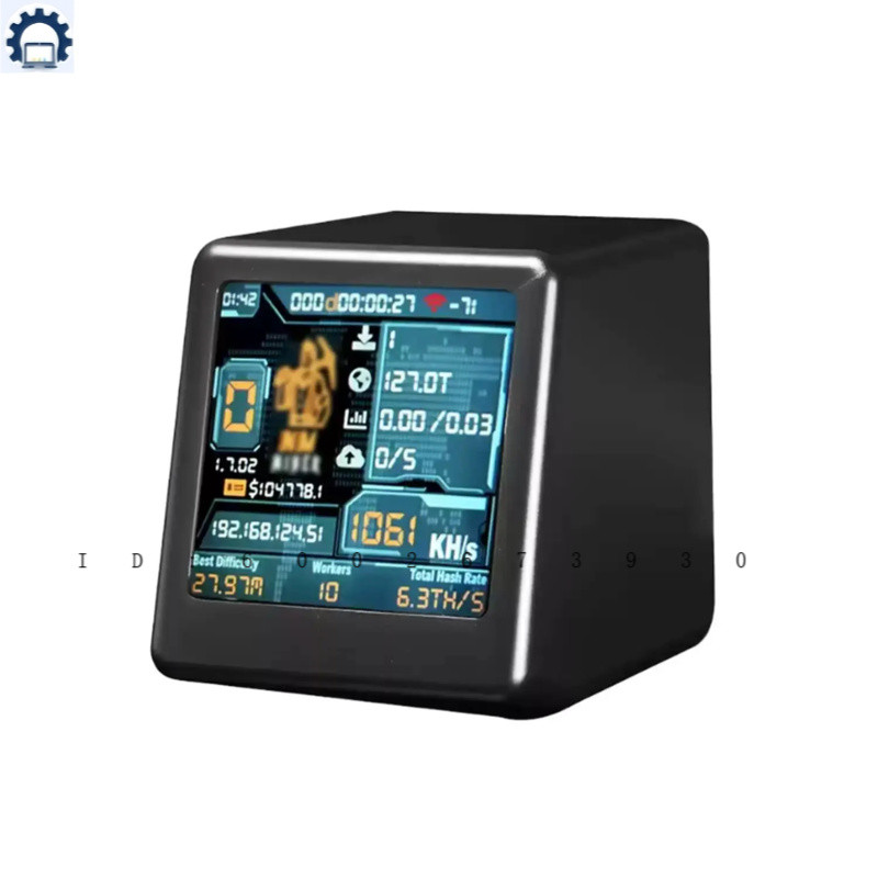 CY NM TV Nmminer Smart TV 1060KHS Hashrate Nerdminer V2 ESP32 BTC SOLO Lottery Miner & Smart Gift Ho