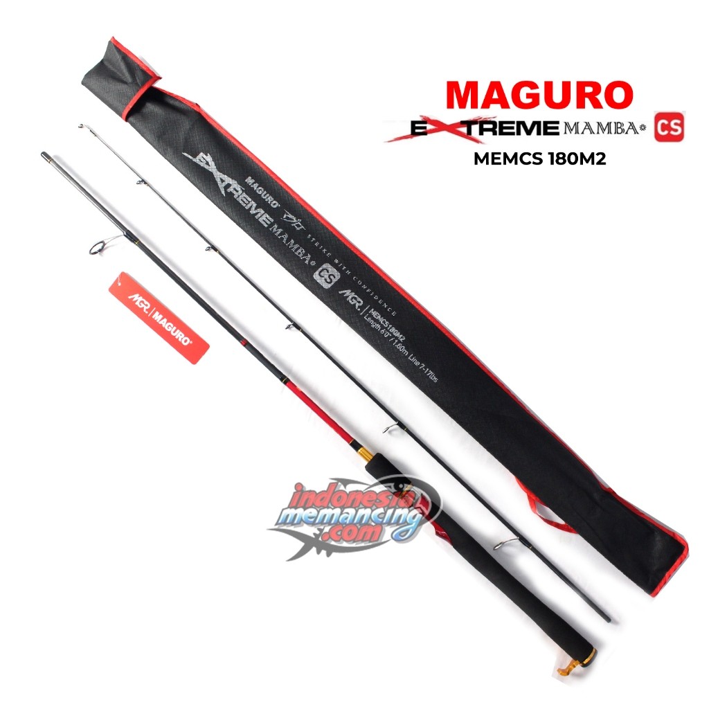 Joran MAGURO EXTREME MAMBA CS |  Fuji | 7-17 8-20lbs | 180 | Spinning | Galatama IM Plaza