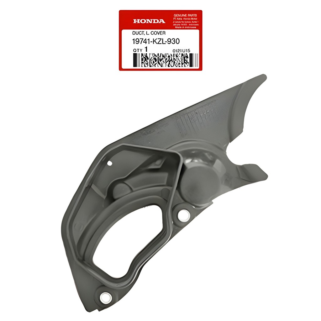 19741KZL930 DUCT L COVER Saluran Udara Bak CVT Honda BeAT FI Scoopy FI Spacy FI Stater Kasar 19741-K