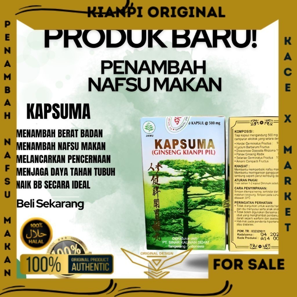 KIANPI PIL GINGSENG BPOM Murah Meriah!!!  Bisa COD LANGSUNG KIRIM  ( Kianpi 100% Original Asli ) ( K