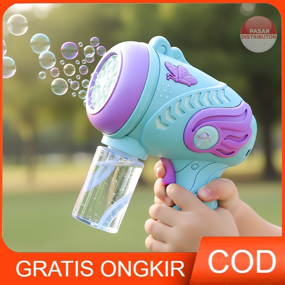 BHS KULOMI BUBBLE GUN BTC-1215/ BTC-1216 UNICORN BUBBLE GUN Mainan Tembakan Gelembung