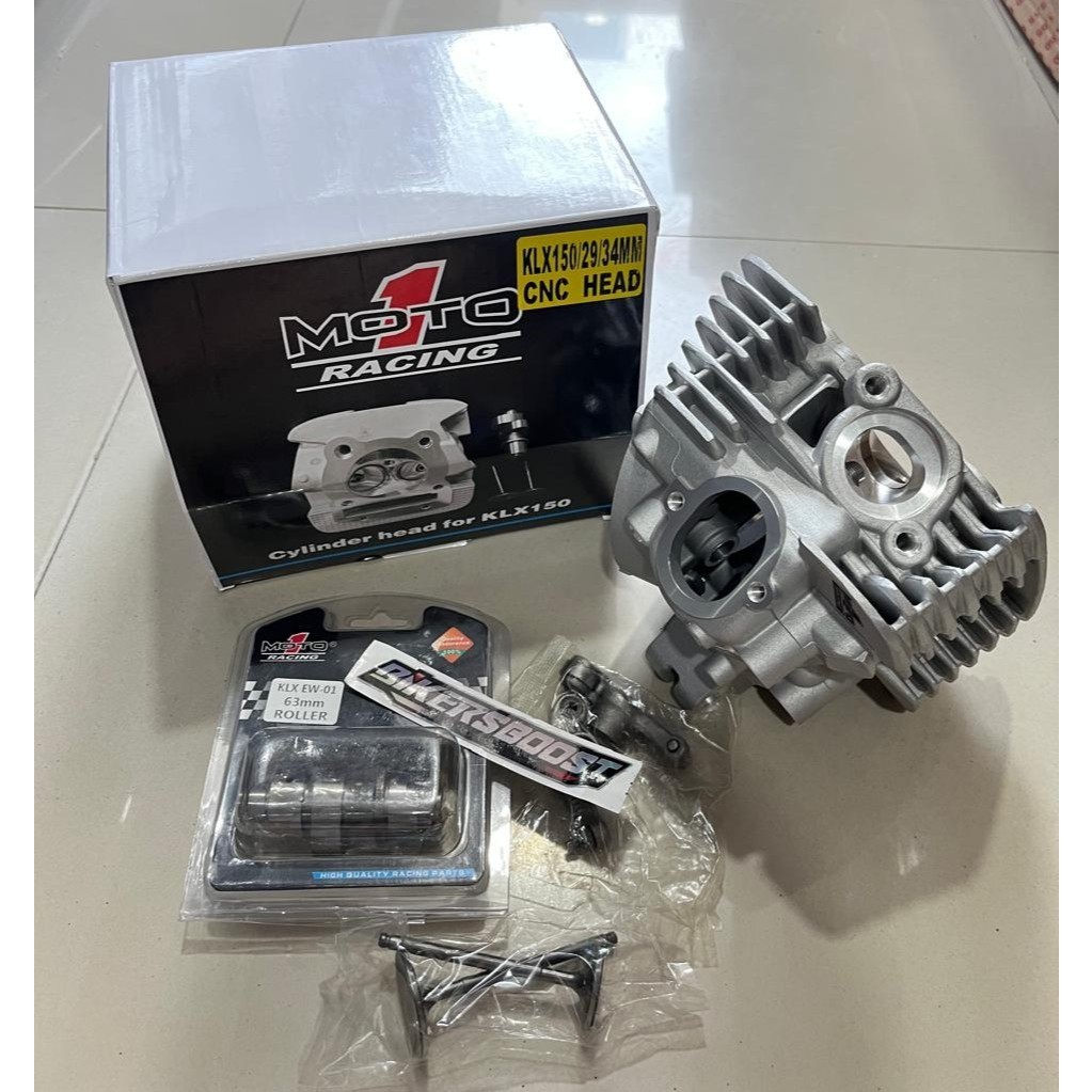 BLOK HEAD SILINDER MOTO 1 KLX 150 34 29 MOTO1 RACING blok moto 1