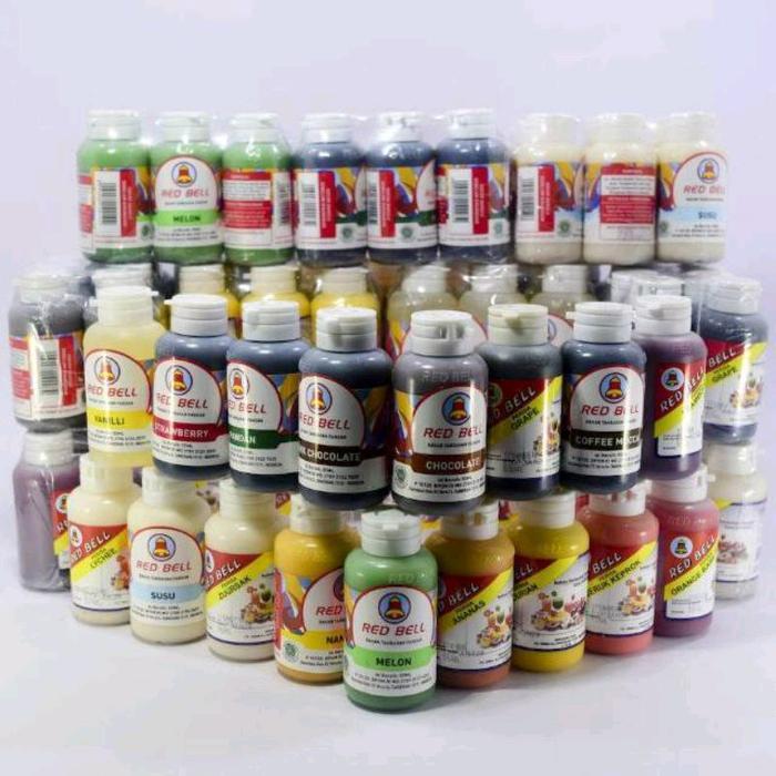 Perisai Redbell / Pasta Redbell Redvelvet,Matcha,Blackforest dll Bahan Baking - Redvelvet