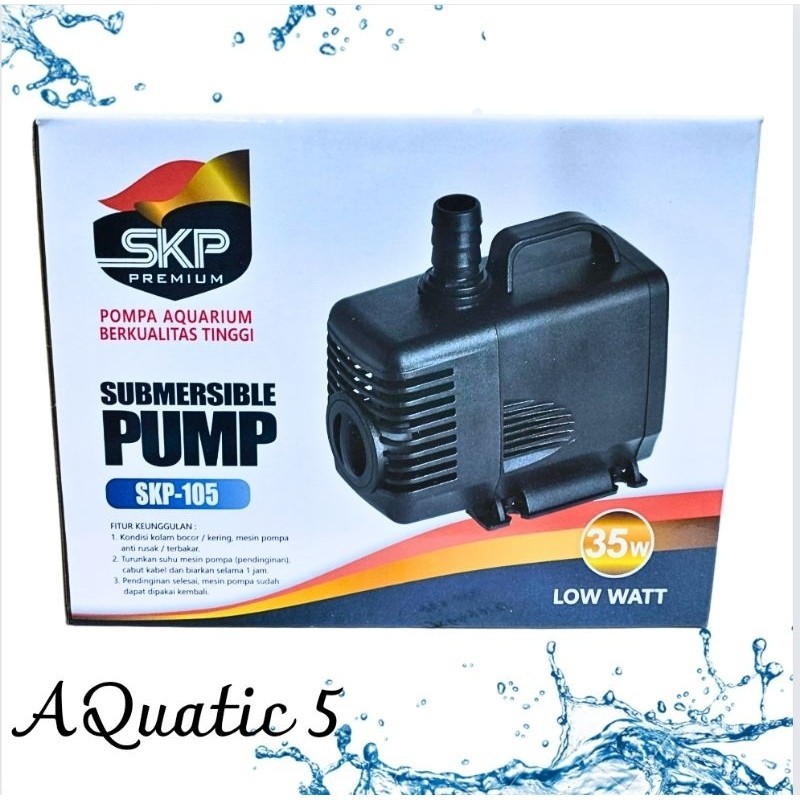 SKP PREMIUM 105 PROMO MURAH Pompa kolam aquarium Hidroponik