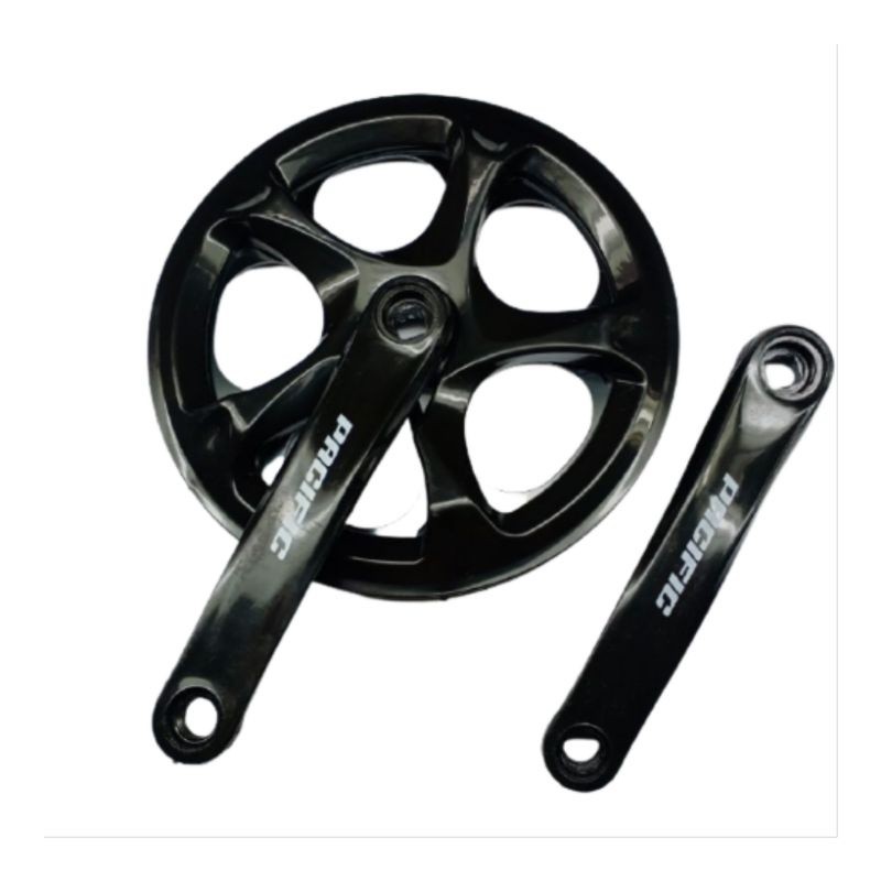 READY Gear Gir Crank Set Sepeda Fixie Lipat Minion 52T PACIFIC Chainwheel Hitam | High Quality